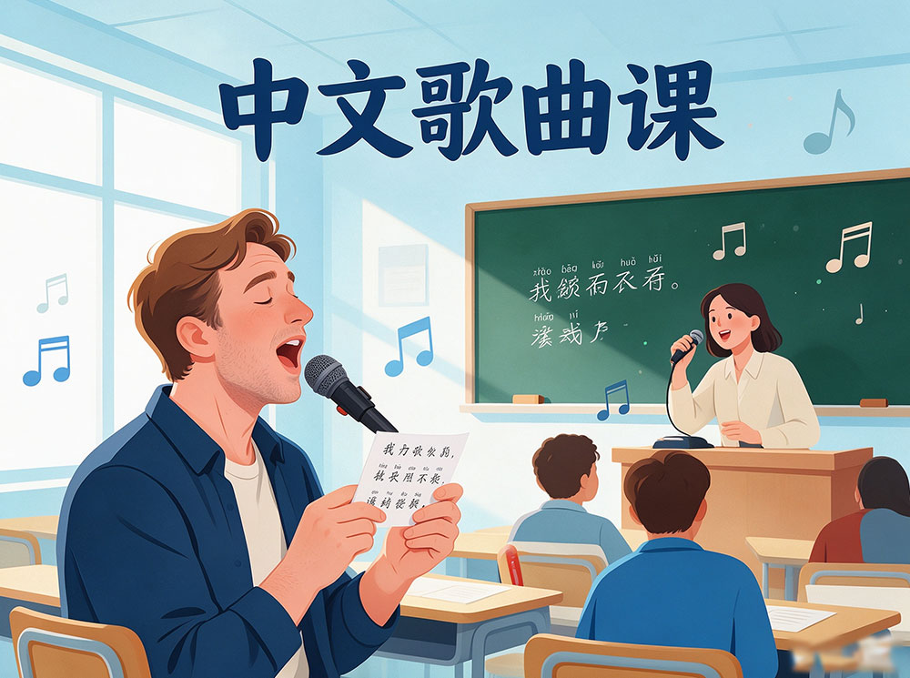 中文歌曲课