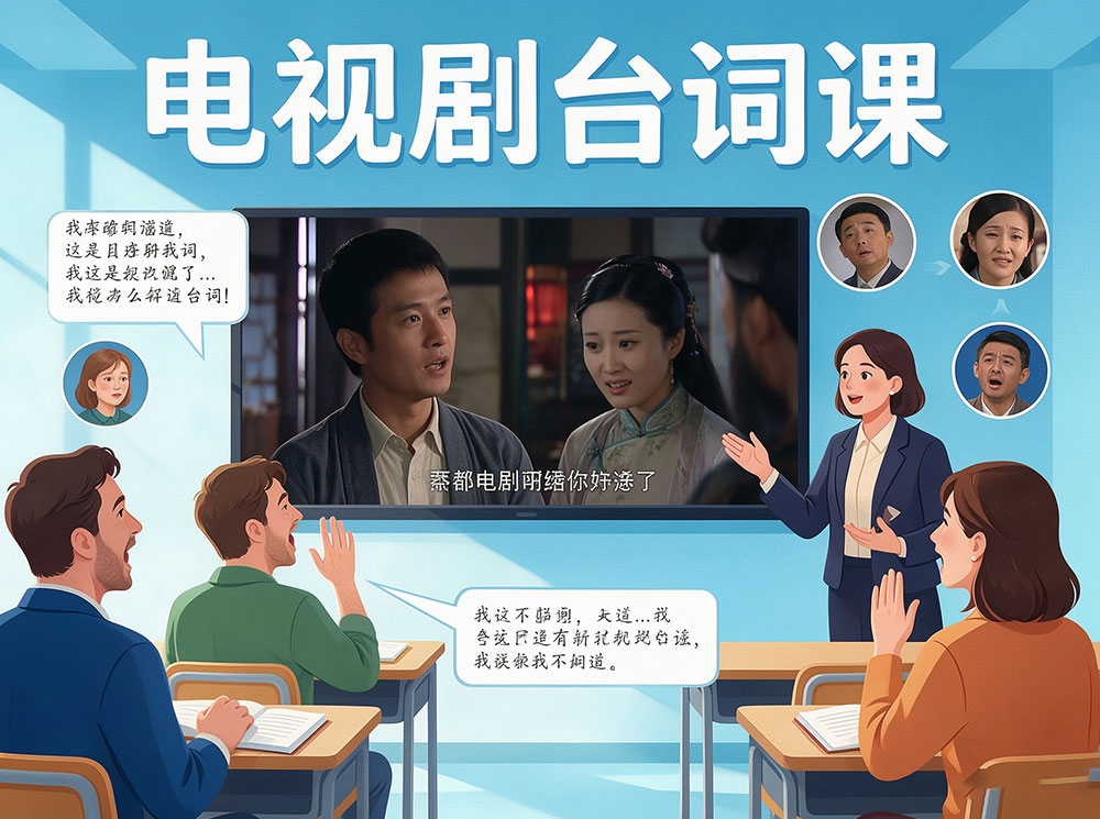 电视剧台词课
